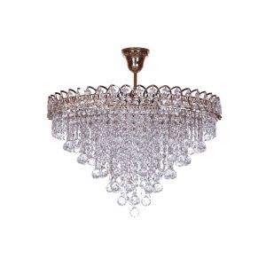 Люстра Капель Лепесток Шар  30мм с подвесом в Кирове отзыв и фото покупателя