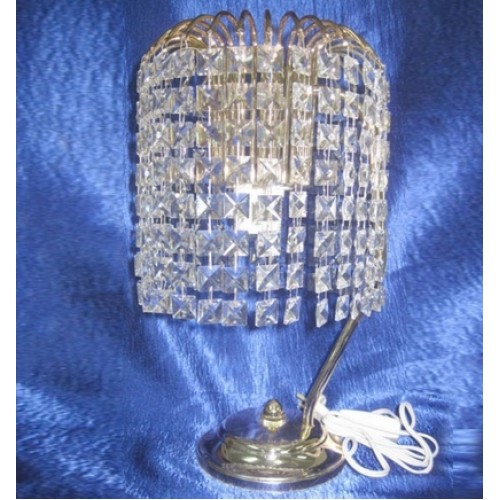 Лампа Настольная Каскад Кубик в Кирове Гусь Хрустальный