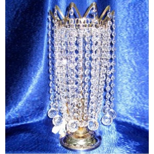 Лампа настольная Элитный Шар купол 30 в Кирове Гусь Хрустальный