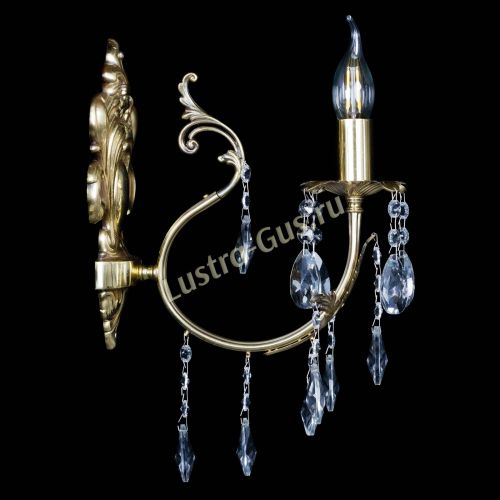 Бра Бэлла №1 латунь Лучик в Кирове Гусь Хрустальный