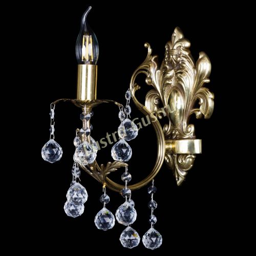 Бра Бэлла №1 латунь Шар в Кирове Гусь Хрустальный