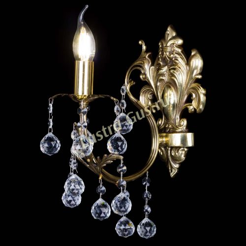 Бра Бэлла №1 латунь Шар в Кирове Гусь Хрустальный