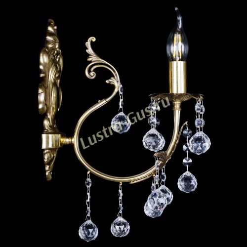 Бра Бэлла №1 латунь Шар в Кирове Гусь Хрустальный