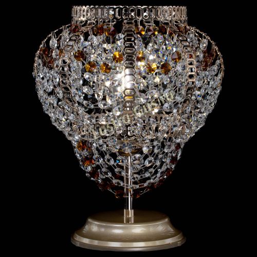 Настольная лампа Альфа №1 чайная в Кирове Гусь Хрустальный