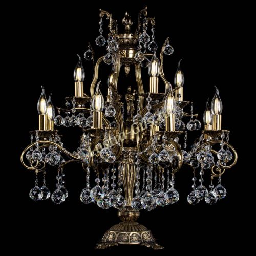 Настольная лампа Алфея №12 Шар в Кирове Гусь Хрустальный