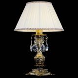 Бронзовая настольная лампа Антик №1 Баден с абажуром в Кирове