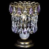 Настольная лампа Астра №1 под бронзу Фиолетовая в Кирове