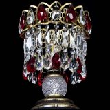 Настольная лампа Астра №1 под бронзу Красная в Кирове