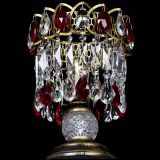 Настольная лампа Астра №1 под бронзу Красная в Кирове