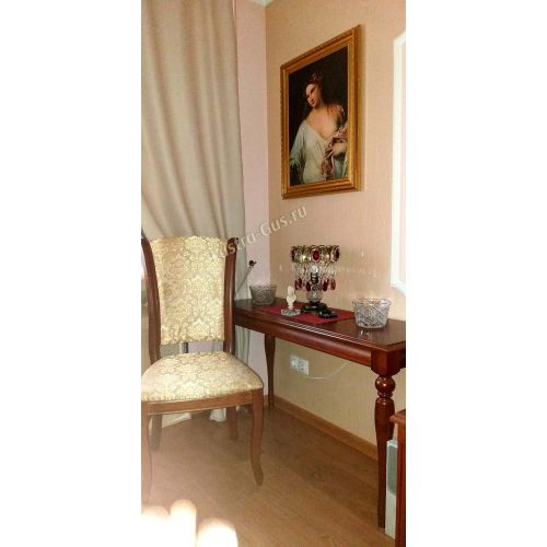 Настольная лампа Астра №1 под бронзу Красная в Кирове Гусь Хрустальный