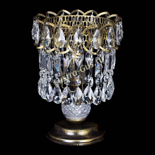 Настольная лампа Астра №1 под бронзу в Кирове Гусь Хрустальный