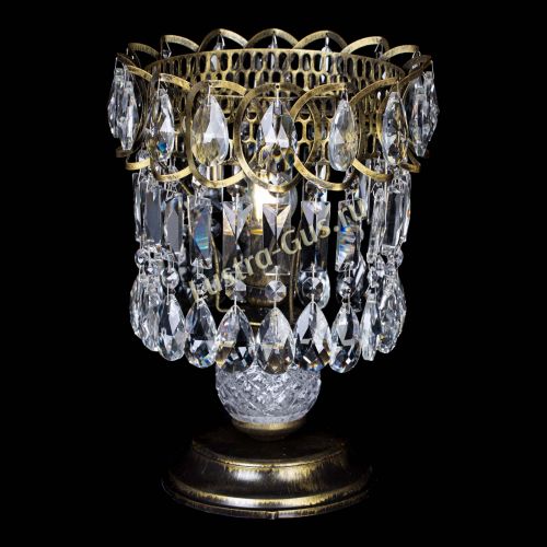 Настольная лампа Астра №1 под бронзу в Кирове Гусь Хрустальный