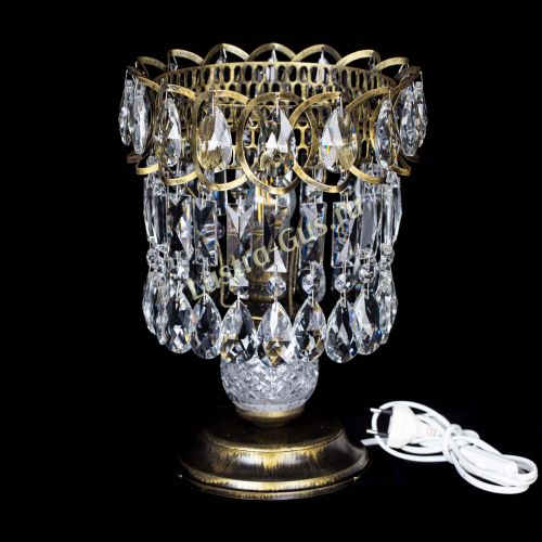 Настольная лампа Астра №1 под бронзу в Кирове Гусь Хрустальный