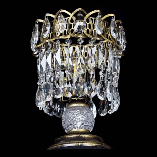 Настольная лампа Астра №1 под бронзу в Кирове Гусь Хрустальный