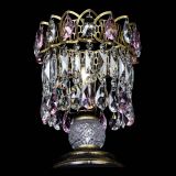 Настольная лампа Астра №1 под бронзу Розовая в Кирове