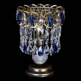 Настольная лампа Астра №1 под бронзу Синяя в Кирове