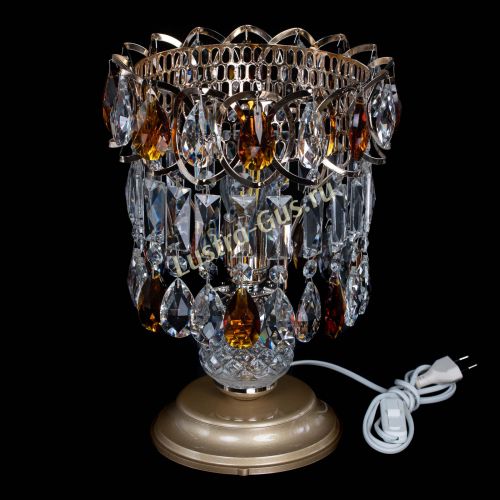 Настольная лампа Астра №1 чайная в Кирове Гусь Хрустальный