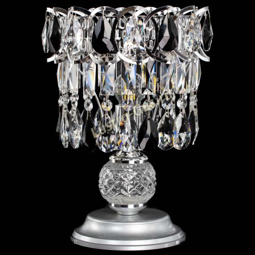 Настольная лампа Астра №1 черная в Кирове Гусь Хрустальный