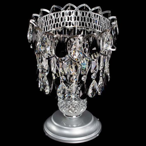 Настольная лампа Астра №1 черная в Кирове Гусь Хрустальный