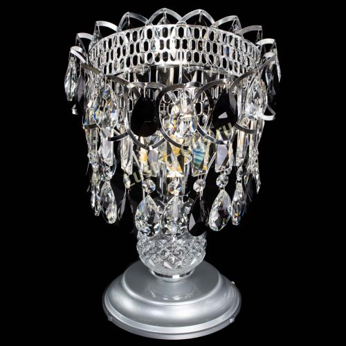 Настольная лампа Астра №1 черная в Кирове Гусь Хрустальный