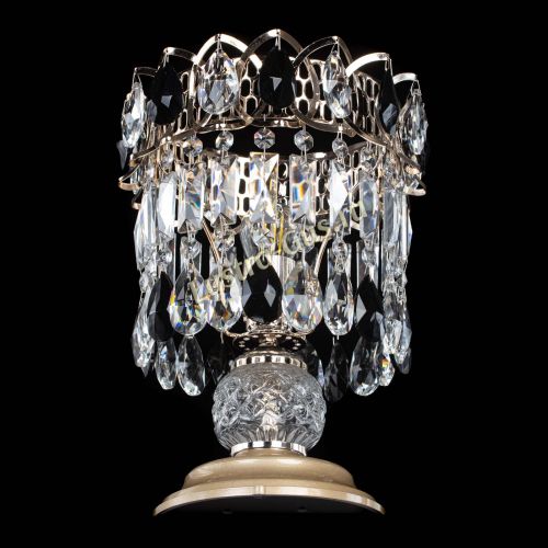 Настольная лампа Астра №1 черная в Кирове Гусь Хрустальный