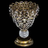 Настольная лампа Астра ажур №1 под бронзу Черная в Кирове