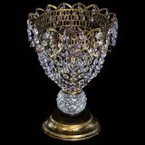 Настольная лампа Астра ажур №1 под бронзу Фиолетовая в Кирове