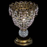 Настольная лампа Астра ажур №1 под бронзу Розовая в Кирове