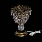 Настольная лампа Астра ажур №1 под бронзу Розовая в Кирове