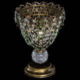 Настольная лампа Астра ажур №1 под бронзу Зеленая в Кирове