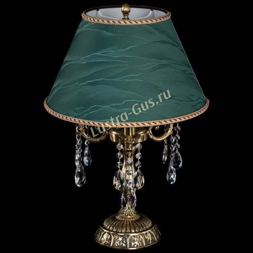 Бронзовая настольная лампа Аврора №3 Баден с абажуром в Кирове Бронзовая настольная лампа Аврора №3 Баден с абажуром в Кирове