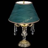 Бронзовая настольная лампа Аврора №3 Баден с абажуром в Кирове Бронзовая настольная лампа Аврора №3 Баден с абажуром в Кирове