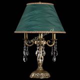 Бронзовая настольная лампа Аврора №3 Баден с абажуром в Кирове Бронзовая настольная лампа Аврора №3 Баден с абажуром в Кирове