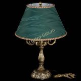 Бронзовая настольная лампа Аврора №3 с абажуром в Кирове