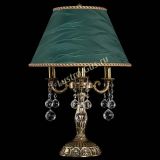 Бронзовая настольная лампа Аврора №3 Шар с абажуром в Кирове