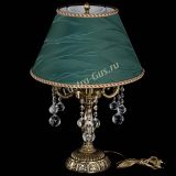 Бронзовая настольная лампа Аврора №3 Шар с абажуром в Кирове