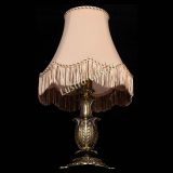 Бронзовая настольная лампа Делия №1 с абажуром в Кирове