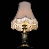 Бронзовая настольная лампа Делия №1 с абажуром в Кирове