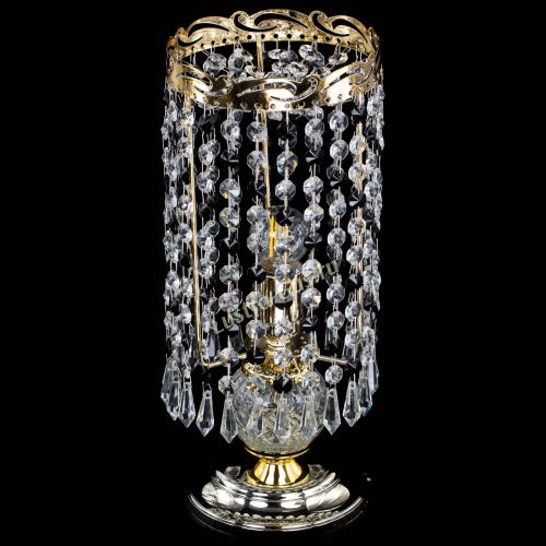 Настольная лампа Диана Карандаш черная в Кирове Гусь Хрустальный