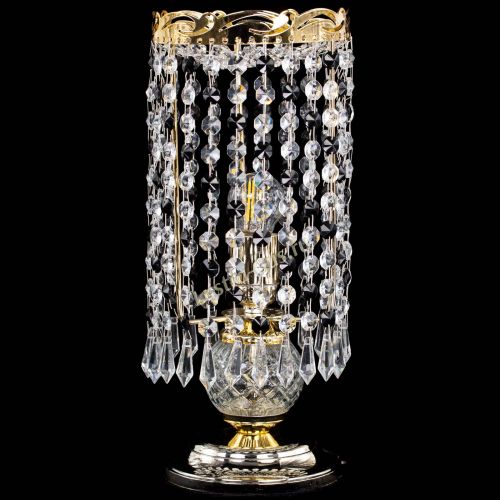 Настольная лампа Диана Карандаш черная в Кирове Гусь Хрустальный