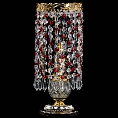 Настольная лампа Диана Карандаш красная в Кирове Гусь Хрустальный