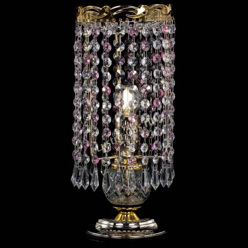 Настольная лампа Диана Карандаш розовая в Кирове Гусь Хрустальный