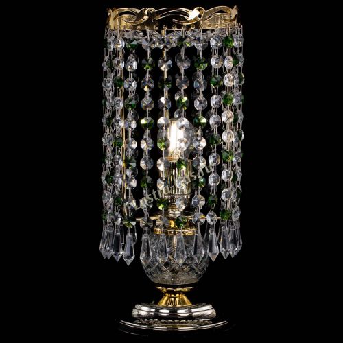 Настольная лампа Диана Карандаш зеленая в Кирове Гусь Хрустальный