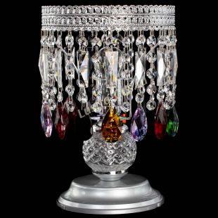  Настольная лампа Флоренция №1 разноцветная