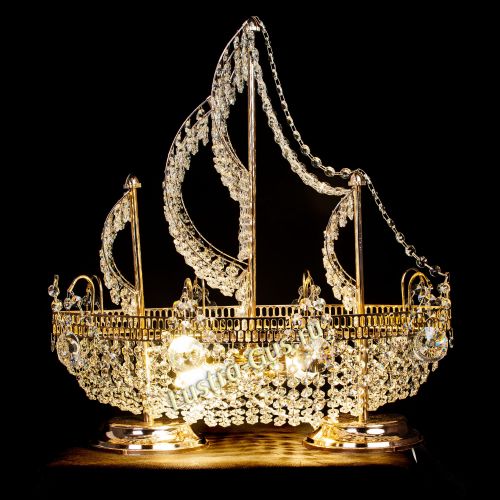 Настольная лампа Каравелла в Кирове Гусь Хрустальный