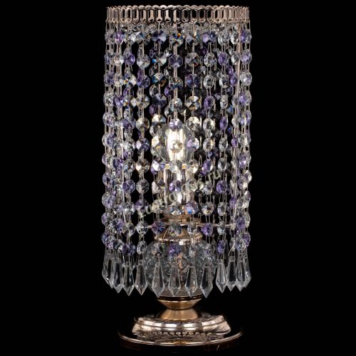 Настольная лампа Кольцо с карандашами фиолетовая в Кирове Гусь Хрустальный