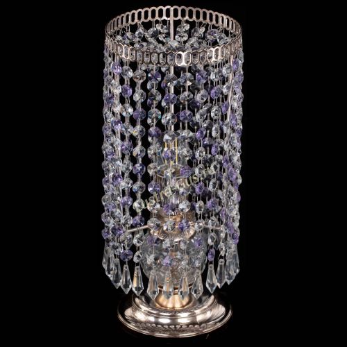 Настольная лампа Кольцо с карандашами фиолетовая в Кирове Гусь Хрустальный