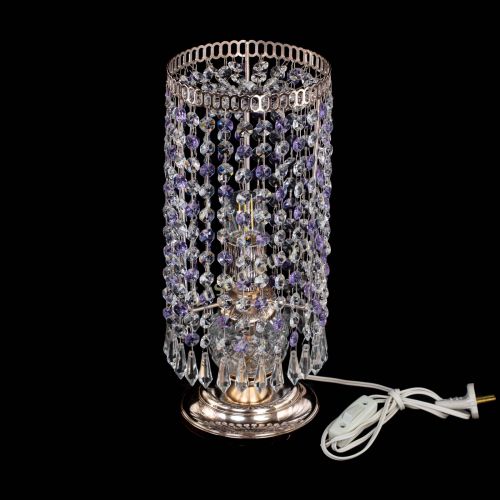 Настольная лампа Кольцо с карандашами фиолетовая в Кирове Гусь Хрустальный