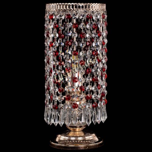 Настольная лампа Кольцо с карандашами красная в Кирове Гусь Хрустальный