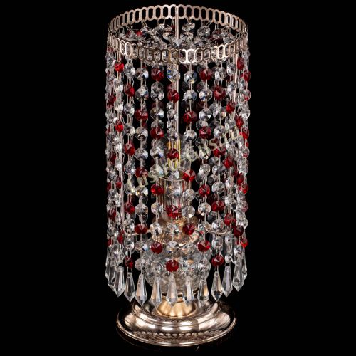 Настольная лампа Кольцо с карандашами красная в Кирове Гусь Хрустальный